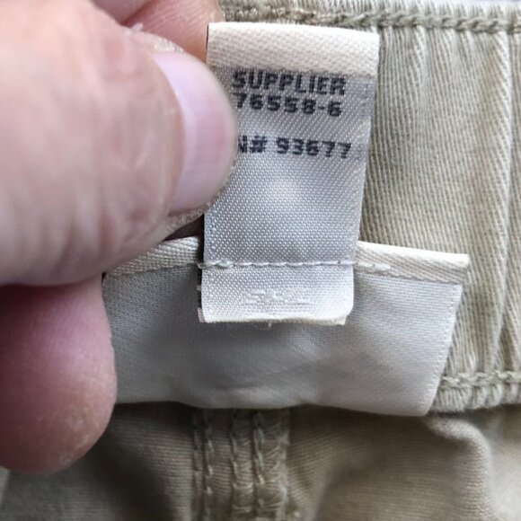 2 St. Johns Bay Womens Pants 10 Lot Of Two Khaki Chino Straight Leg Casual - Picture 12 of 16